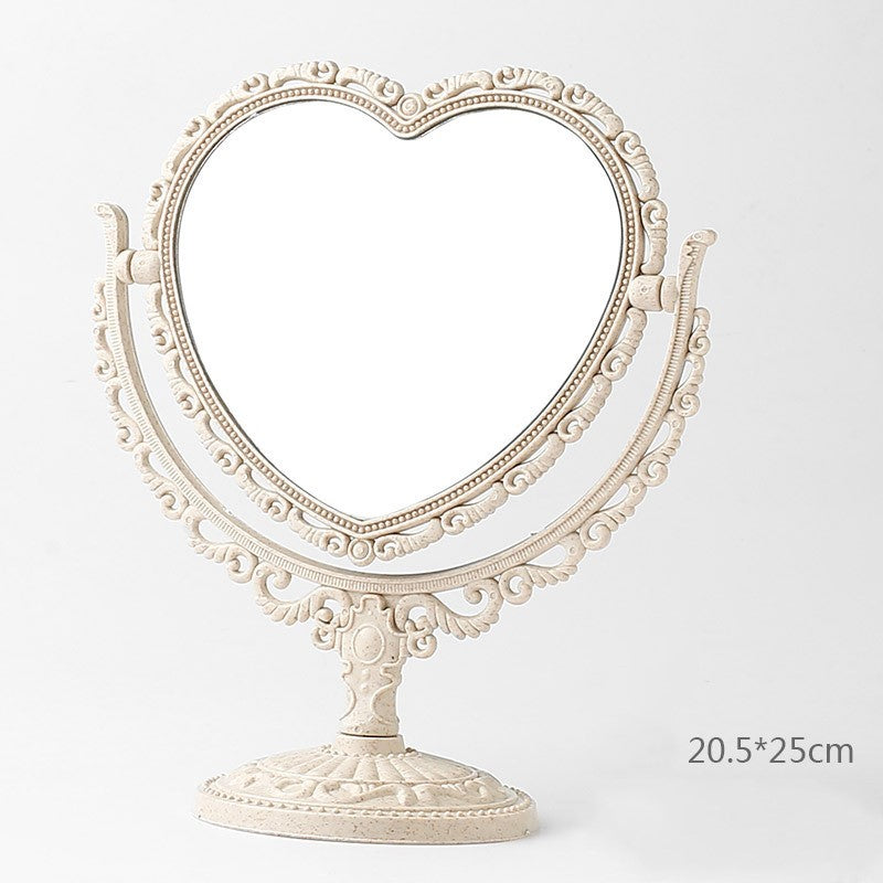 Double-sided makeup mirror