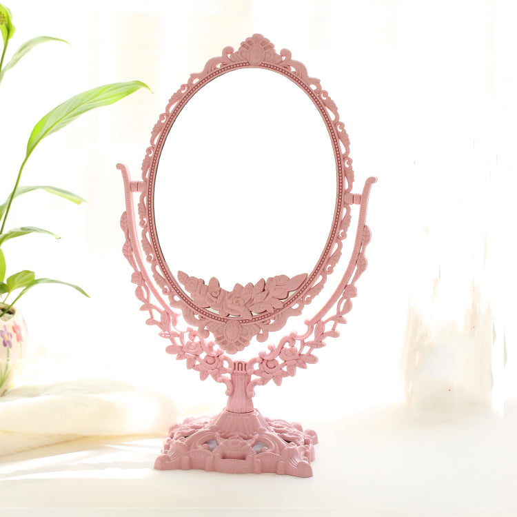 Double-sided makeup mirror